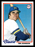 1978 Topps #542 Tim Johnson Near Mint  ID: 521192