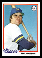 1978 Topps #542 Tim Johnson Near Mint  ID: 521193