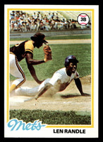1978 Topps #544 Len Randle DP Near Mint  ID: 521199