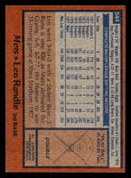 1978 Topps #544 Len Randle DP Near Mint  ID: 521199