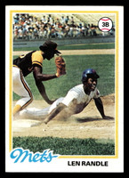 1978 Topps #544 Len Randle DP Ex-Mint  ID: 521201