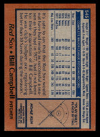 1978 Topps #545 Bill Campbell Near Mint  ID: 521206