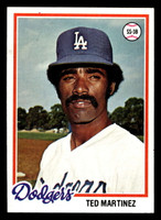 1978 Topps #546 Ted Martinez Near Mint+  ID: 521210