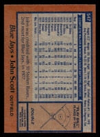 1978 Topps #547 John Scott Near Mint  ID: 521211