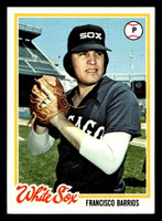 1978 Topps #552 Francisco Barrios Ex-Mint 