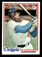 1978 Topps #562 Glenn Burke Near Mint RC Rookie  ID: 521273