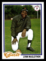 1978 Topps #581 Lynn McGlothen Near Mint  ID: 521352