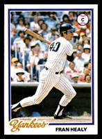 1978 Topps #582 Fran Healy Near Mint+  ID: 521353