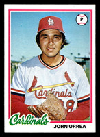 1978 Topps #587 John Urrea Near Mint RC Rookie  ID: 521374