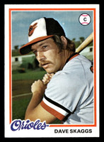 1978 Topps #593 Dave Skaggs Near Mint RC Rookie  ID: 521398