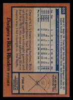 1978 Topps #605 Rick Rhoden Near Mint  ID: 521438