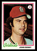 1978 Topps #609 John Denny Near Mint  ID: 521454