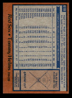 1978 Topps #618 Tommy Helms Near Mint  ID: 521490