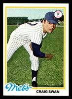 1978 Topps #621 Craig Swan DP Near Mint  ID: 521502