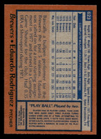 1978 Topps #623 Eduardo Rodriguez Near Mint  ID: 521511