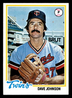 1978 Topps #627 Dave Johnson Near Mint  ID: 521526