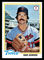 1978 Topps #627 Dave Johnson Near Mint  ID: 521528