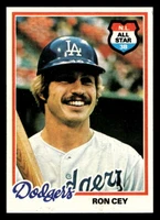 1978 Topps #630 Ron Cey Near Mint+  ID: 521539