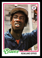 1978 Topps #632 Rowland Office Near Mint+  ID: 521546