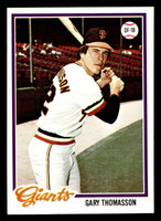 1978 Topps #648 Gary Thomasson Near Mint+  ID: 521611