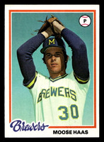 1978 Topps #649 Moose Haas Very Good RC Rookie 