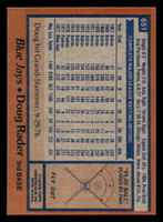 1978 Topps #651 Doug Rader Near Mint  ID: 521623