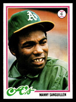 1978 Topps #658 Manny Sanguillen Near Mint+  ID: 521652