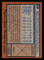 1978 Topps #660 Jason Thompson Near Mint  ID: 521661