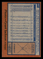 1978 Topps #661 Grant Jackson Near Mint  ID: 521663