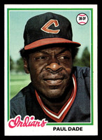 1978 Topps #662 Paul Dade Near Mint RC Rookie  ID: 521667