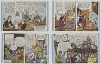 1946 Mutoscope Comic Strip Postcard  Lot of 5  #*sku37200
