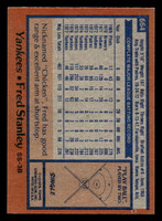 1978 Topps #664 Fred Stanley Near Mint  ID: 521672