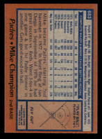 1978 Topps #683 Mike Champion Near Mint  ID: 521748