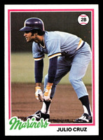 1978 Topps #687 Julio Cruz Near Mint RC Rookie  ID: 521766