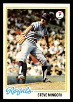 1978 Topps #696 Steve Mingori Near Mint  ID: 521801