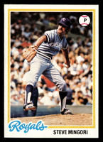 1978 Topps #696 Steve Mingori Near Mint  ID: 521802