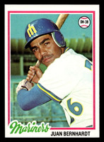 1978 Topps #698 Juan Bernhardt Near Mint+  ID: 521810