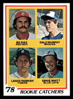 1978 Topps #708 Bo Diaz/Dale Murphy/Lance Parrish/Ernie Whitt Rookie Catchers VG-EX RC Rookie 