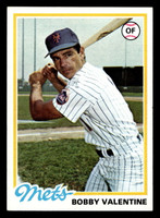 1978 Topps #712 Bobby Valentine Near Mint  ID: 521866