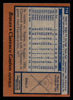 1978 Topps #716 Cito Gaston Near Mint  ID: 521882