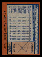 1978 Topps #717 Nelson Briles Near Mint  ID: 521886