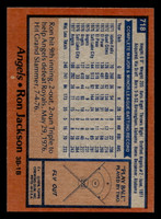 1978 Topps #718 Ron Jackson Near Mint  ID: 521891