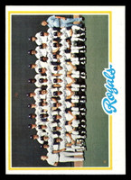 1978 Topps #724 Royals Team Near Mint  ID: 521913