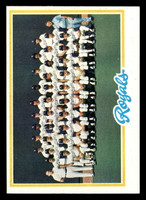 1978 Topps #724 Royals Team Near Mint  ID: 521914