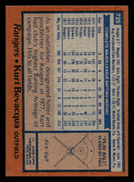 1978 Topps #725 Kurt Bevacqua Near Mint  ID: 521922