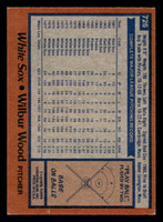 1978 Topps #726 Wilbur Wood Near Mint  ID: 521925