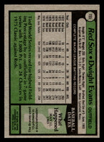 1979 Topps #155 Dwight Evans Near Mint+  ID: 522081