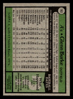 1979 Topps #163 Glenn Burke Near Mint+ 