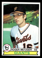 1979 Topps #167 Roger Metzger DP Near Mint 