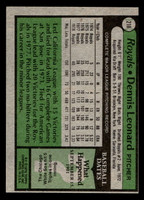 1979 Topps #218 Dennis Leonard Near Mint  ID: 522144